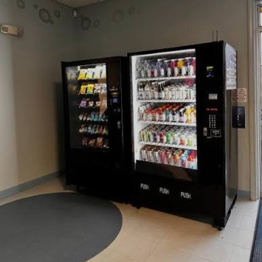 Two vending machines